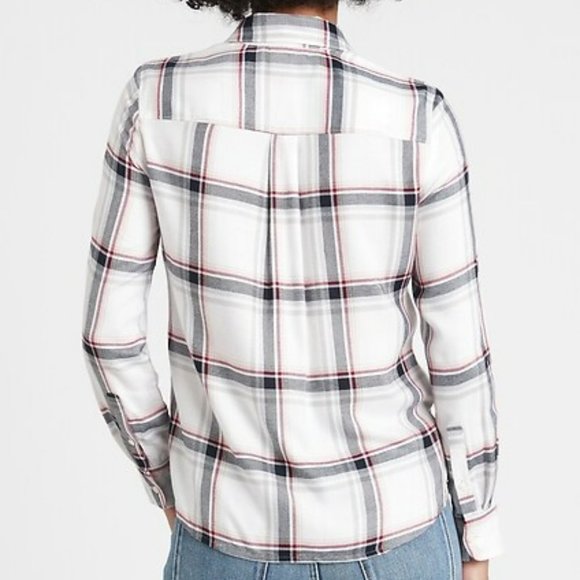 Banana Republic Dillon Classic Fit Flannel Shirt - Picture 5 of 8